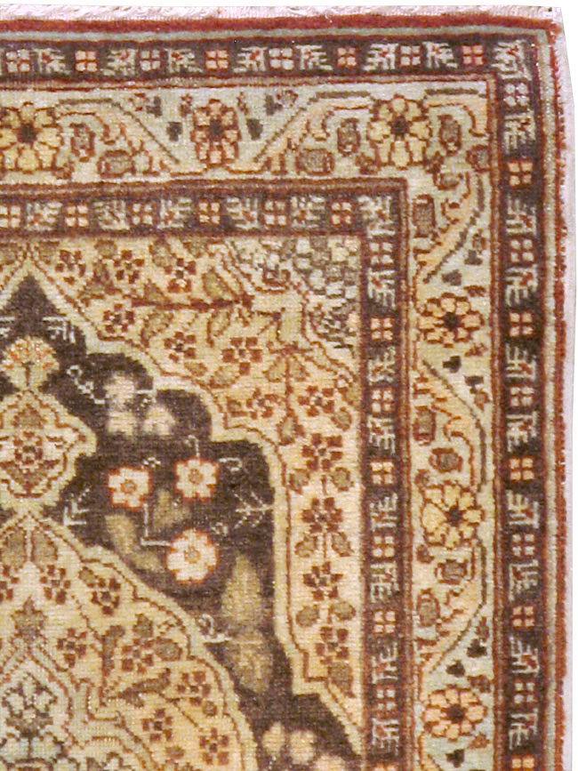 Antique Persian Tabriz Hagi Jalili Rug (Pair: 2 of 2), No.17519 - Gss