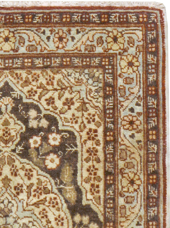 Antique Persian Tabriz Hagi Jalili Rug (Pair: 2 of 2), No.17519 - Gss