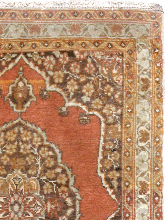 Antique Persian Tabriz Rug (Pair: 1 of 2), No.17520 - Gss