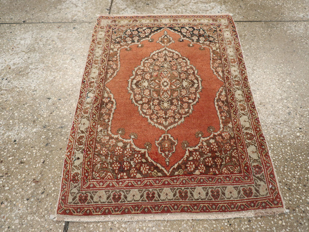 Antique Persian Tabriz Rug (Pair: 2 of 2), No.17521 - Gss