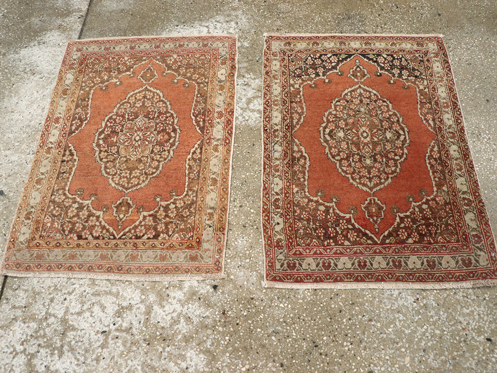 Antique Persian Tabriz Rug (Pair: 2 of 2), No.17521 - Gss