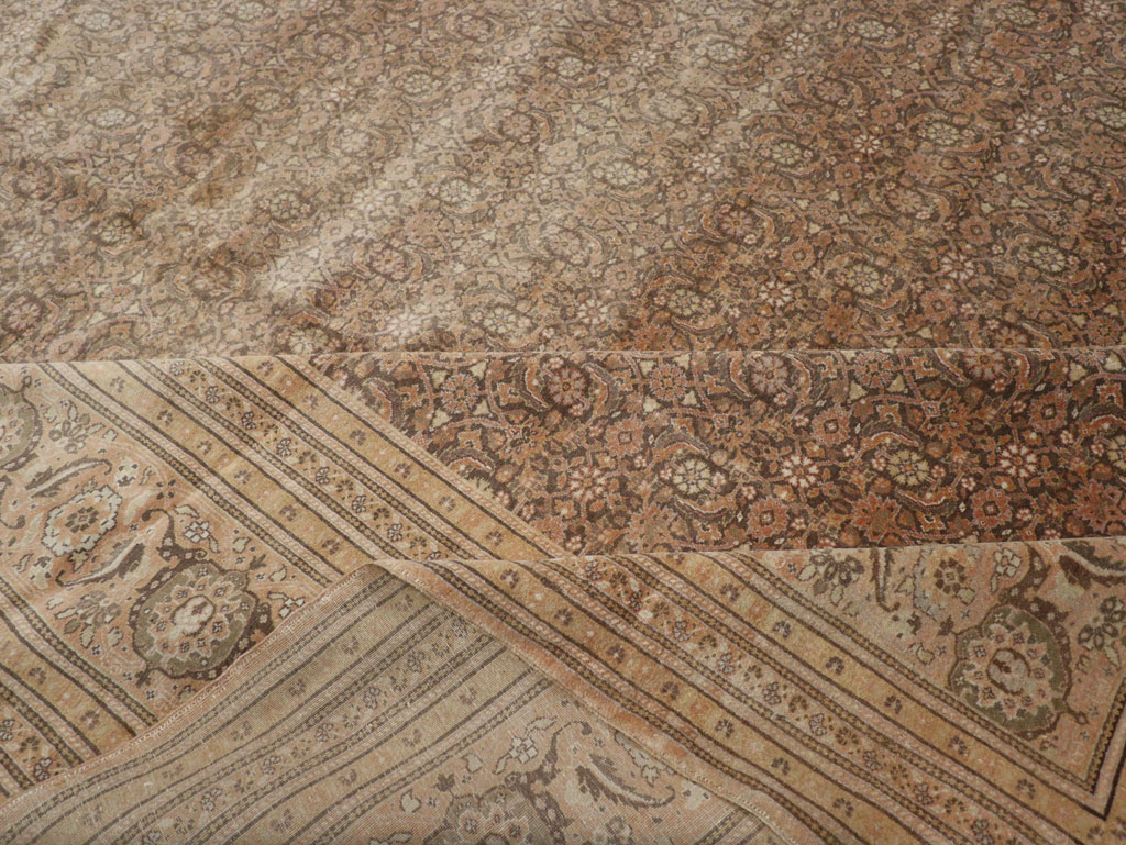 Antique Persian Tabriz Carpet, No.17524 - Gss