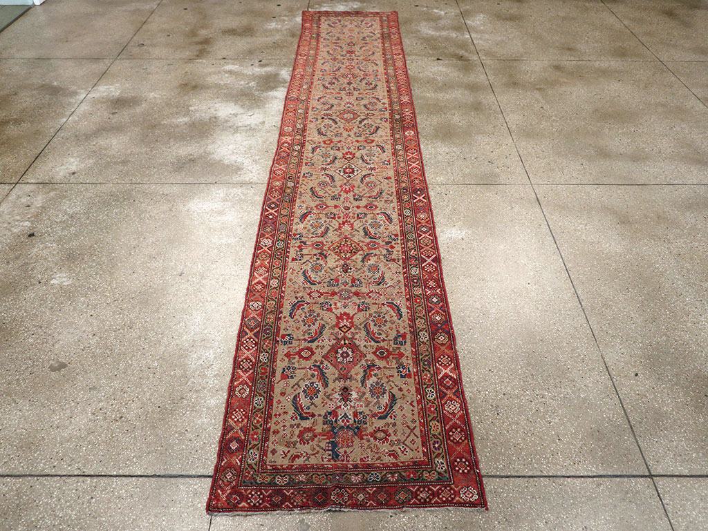 Vintage Persian Malayer Runner, No.17531 - Gss
