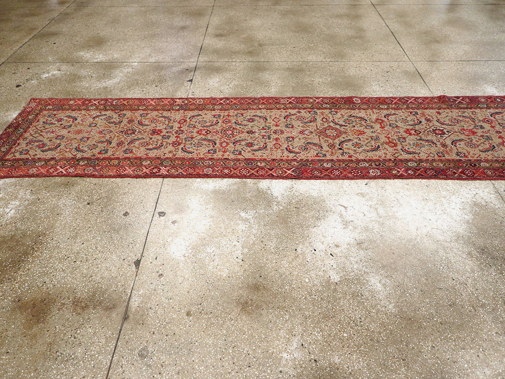 Vintage Persian Malayer Runner, No.17531 - Gss