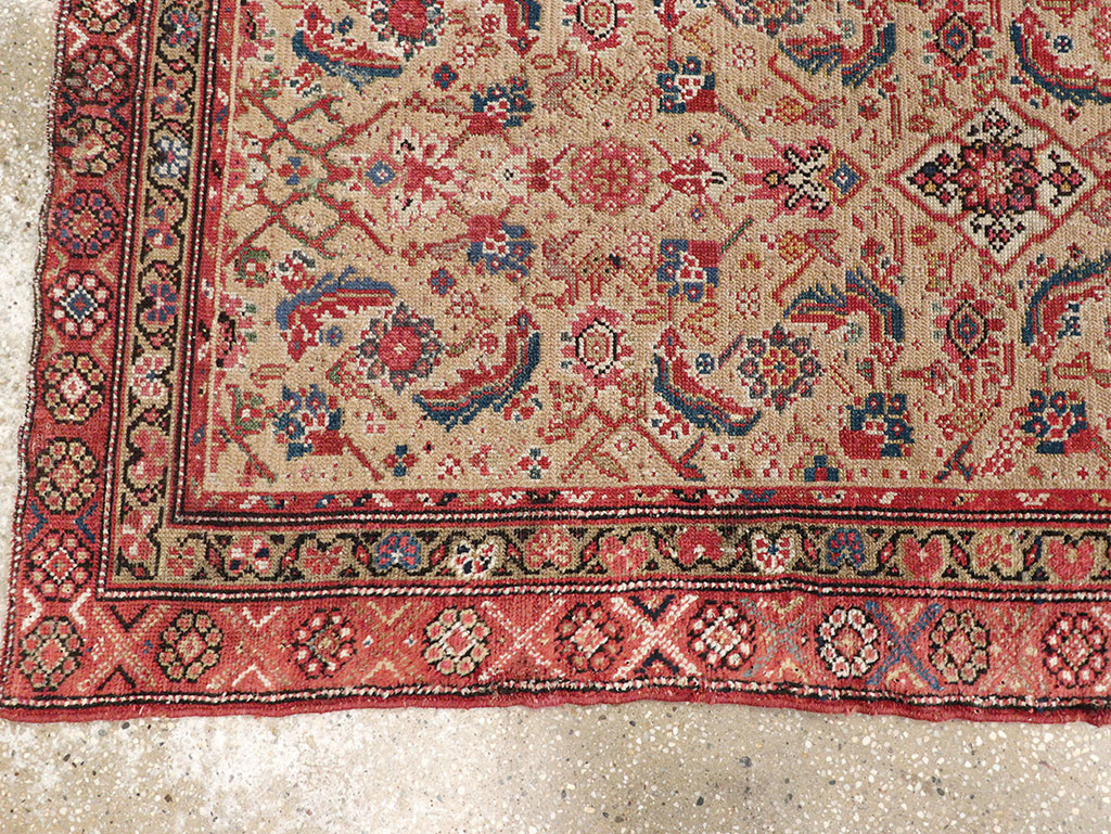Vintage Persian Malayer Runner, No.17531 - Gss
