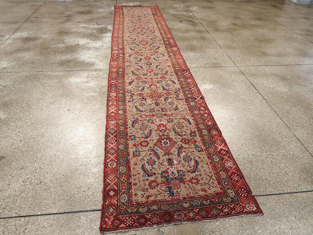Vintage Persian Malayer Runner, No.17531 - Gss
