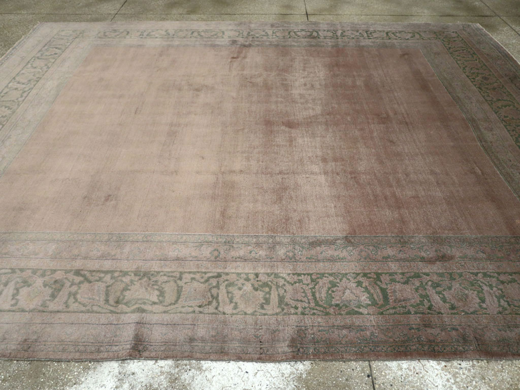 Antique Indian Agra Carpet, No.17547 - Gss