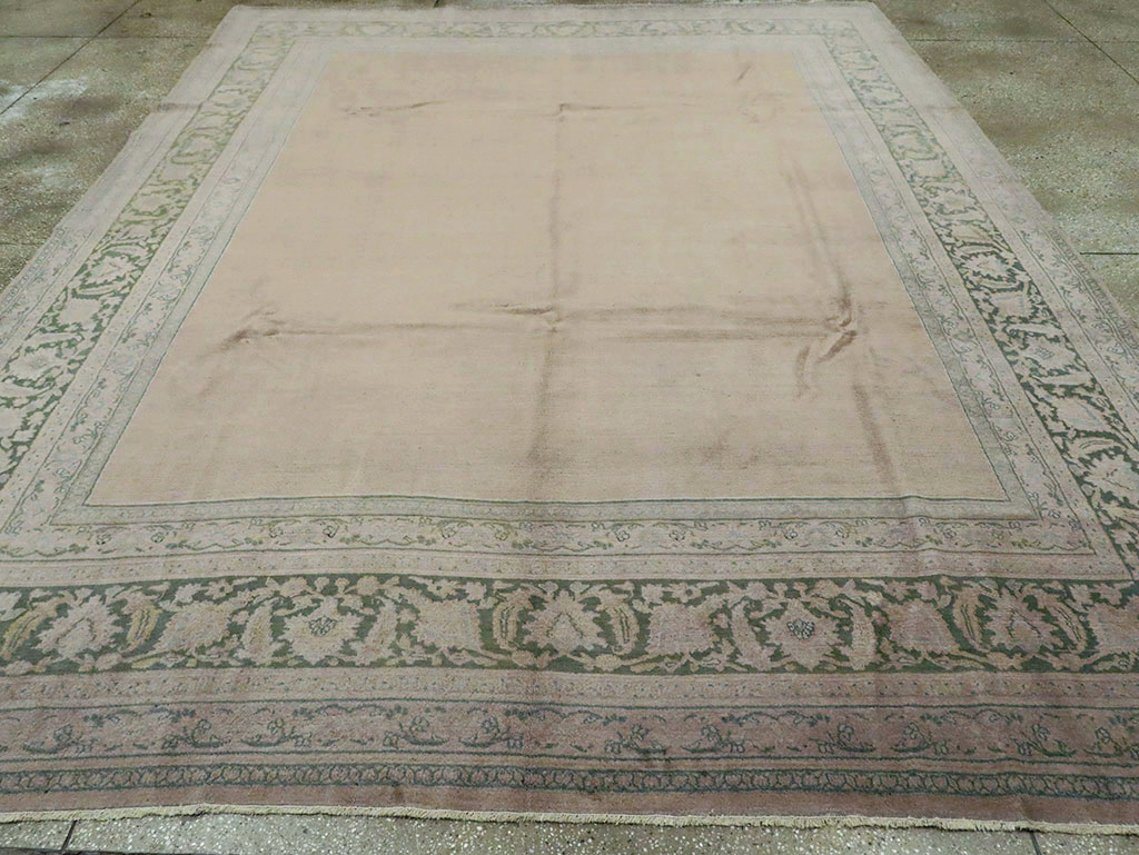 Antique Indian Agra Carpet, No.17547 - Gss