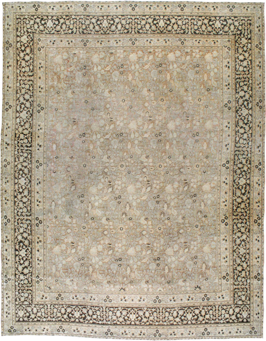Antique Persian Mashad Carpet, No.17550 - Gss
