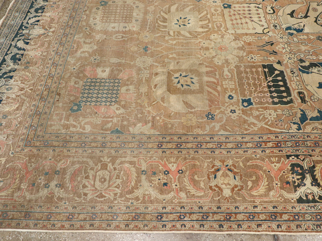Antique Persian Tabriz Hagi Jalili Carpet, No.17551 - Gss