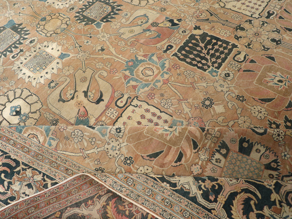 Antique Persian Tabriz Hagi Jalili Carpet, No.17551 - Gss