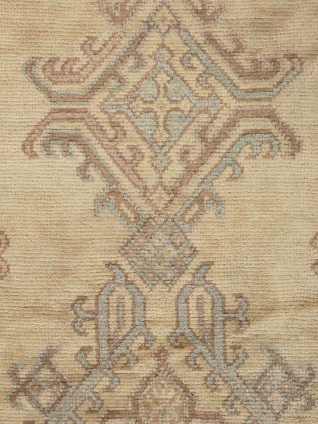 Antique Turkish Oushak Runner, No.17555 - Gss