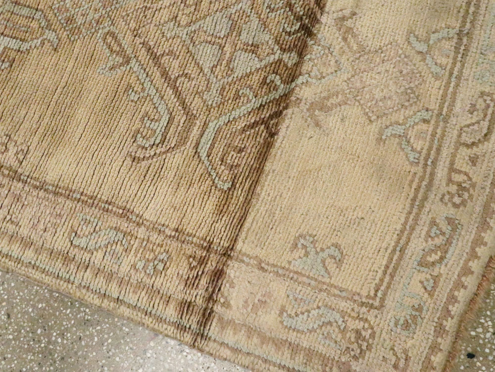 Antique Turkish Oushak Runner, No.17555 - Gss
