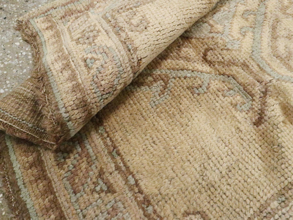 Antique Turkish Oushak Runner, No.17555 - Gss