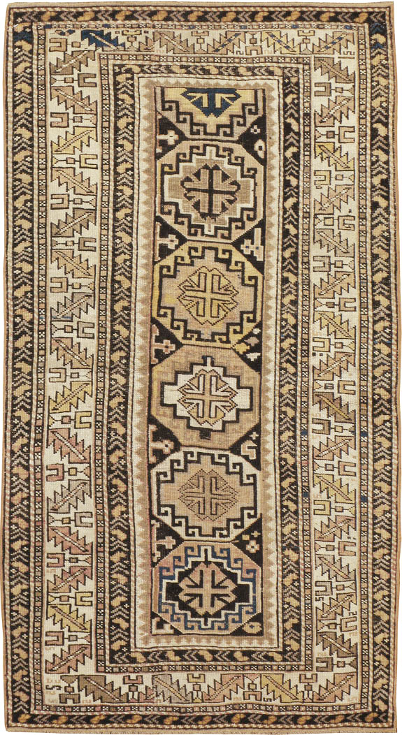 Antique Caucasian Shirvan Rug, No.17560 - Gss