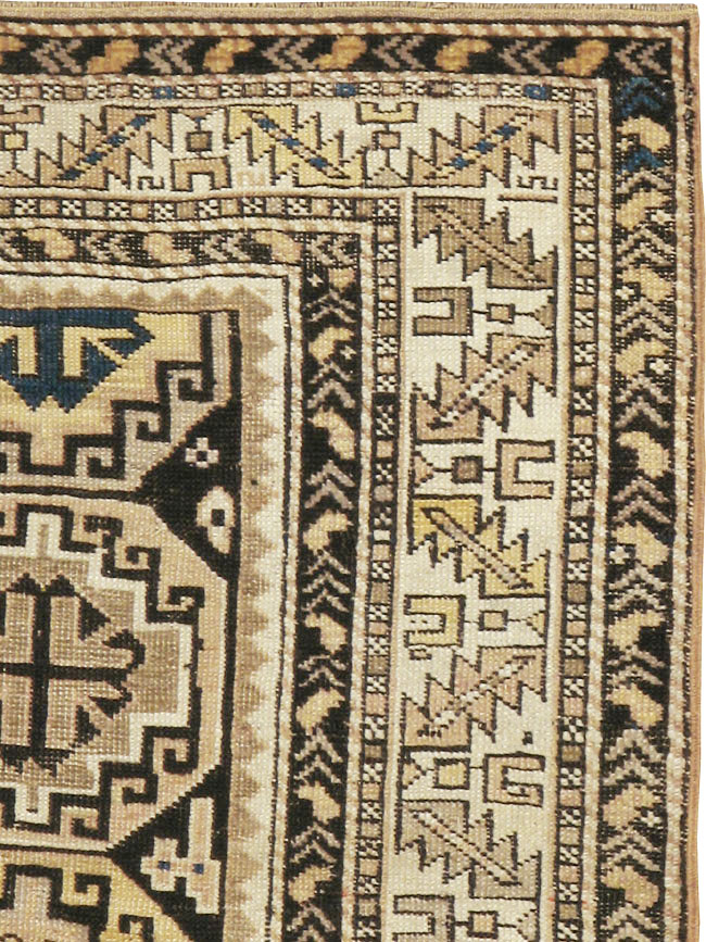 Antique Caucasian Shirvan Rug, No.17560 - Gss