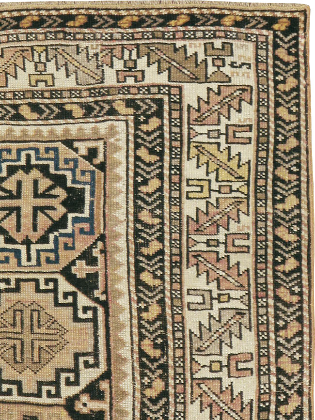 Antique Caucasian Shirvan Rug, No.17560 - Gss