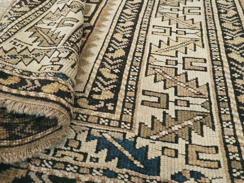 Antique Caucasian Shirvan Rug, No.17560 - Gss