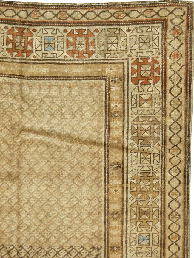 Vintage Persian Kurdish Rug, No.17565 - Gss