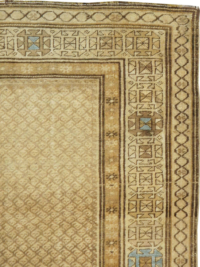 Vintage Persian Kurdish Rug, No.17565 - Gss