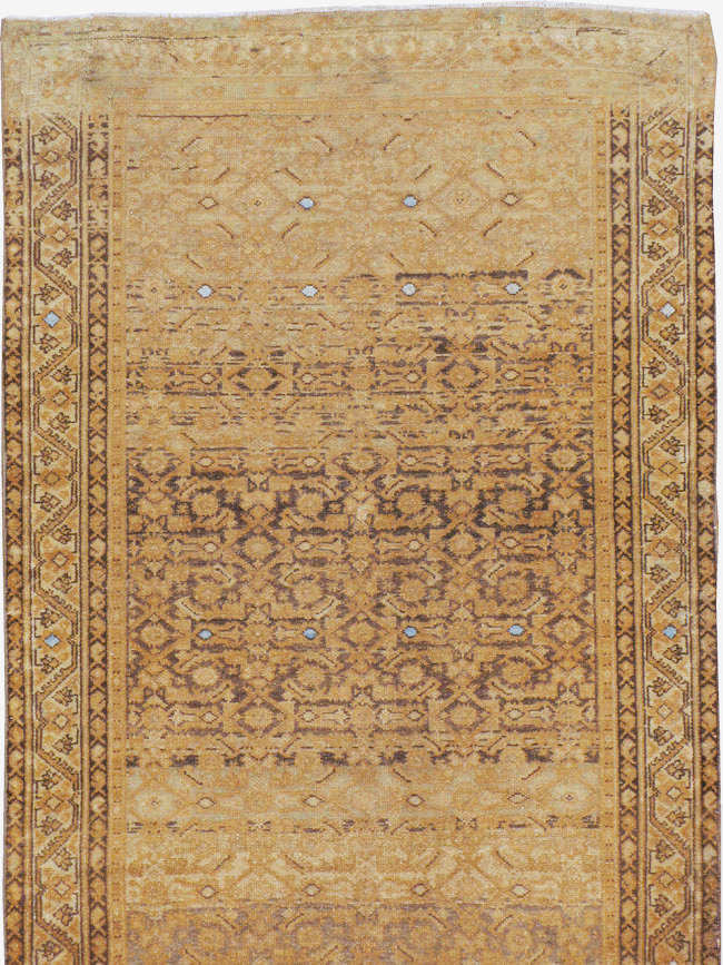 Antique Malayer Runner, No.17566 - Gss