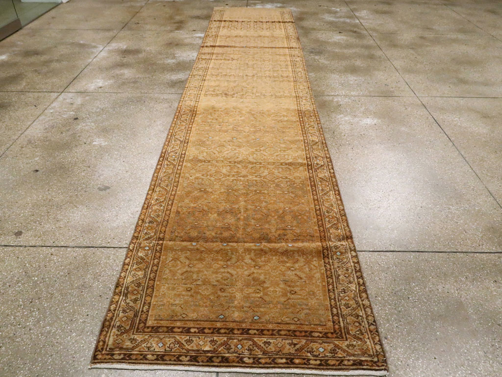 Antique Malayer Runner, No.17566 - Gss