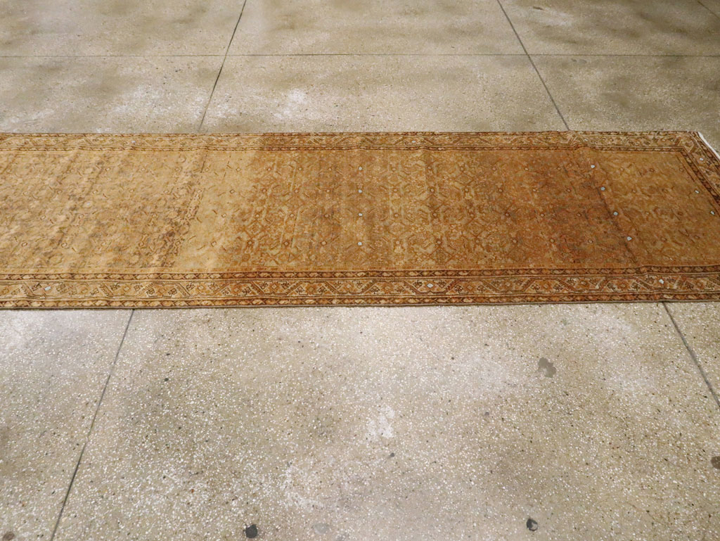 Antique Malayer Runner, No.17566 - Gss