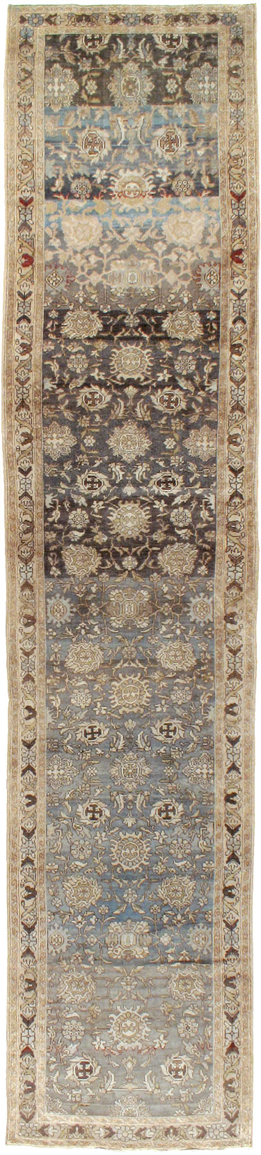 Vintage Persian Malayer Runner, No.17569 - Gss