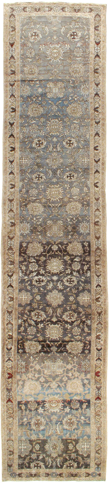 Vintage Persian Malayer Runner, No.17569 - Gss