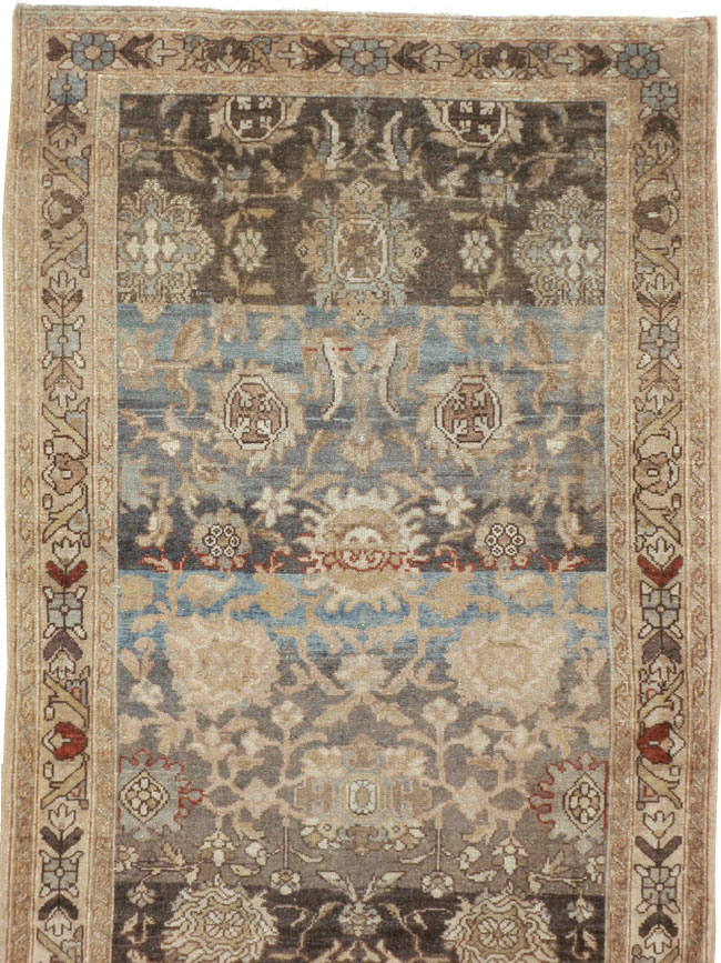Vintage Persian Malayer Runner, No.17569 - Gss