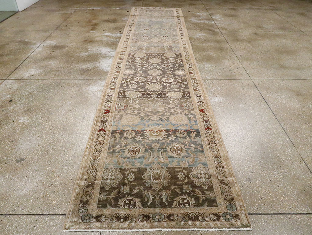 Vintage Persian Malayer Runner, No.17569 - Gss