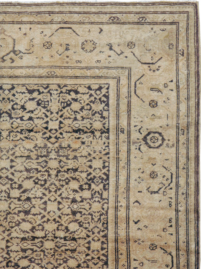 Vintage Persian Malayer Gallery Rug, No.17578 - Gss