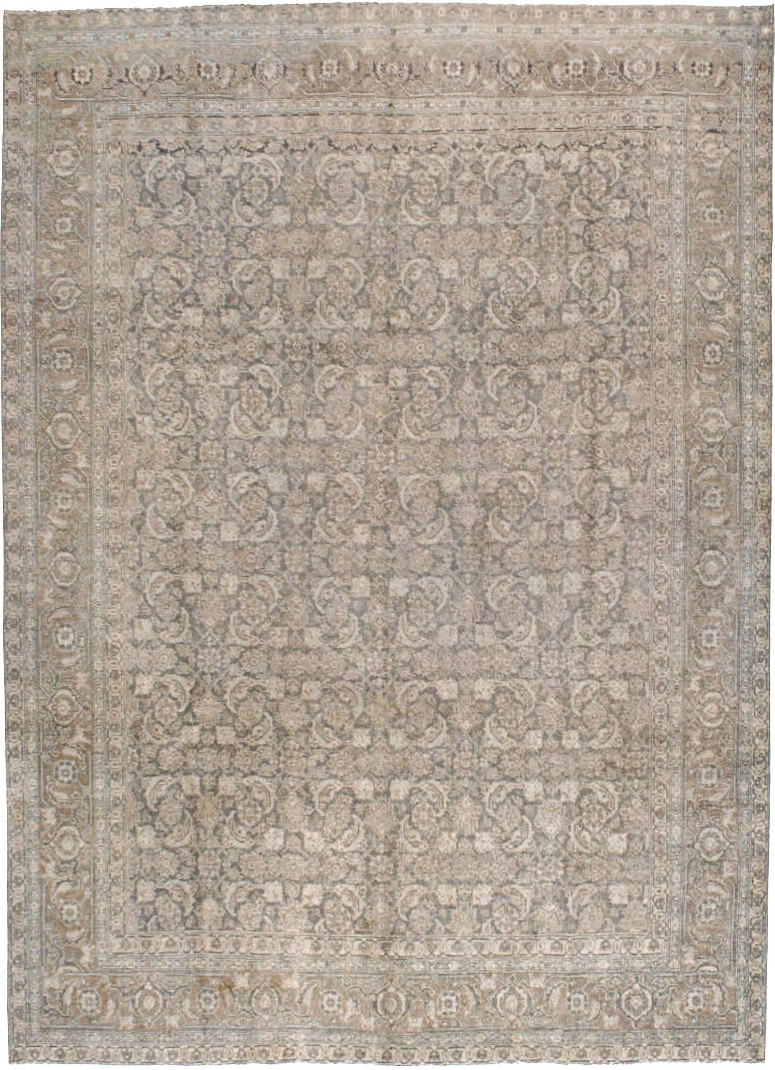 Antique Persian Tabriz Rug, No.17579 - Gss