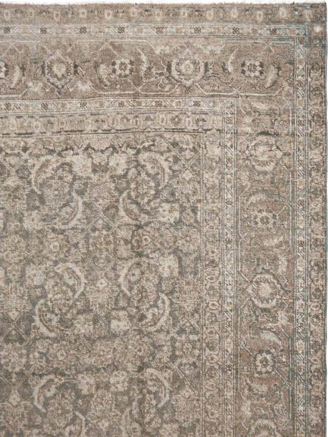 Antique Persian Tabriz Rug, No.17579 - Gss