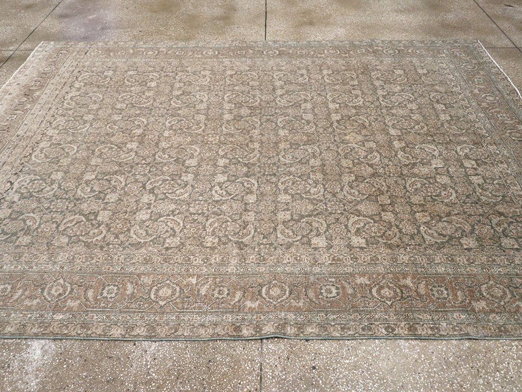 Antique Persian Tabriz Rug, No.17579 - Gss