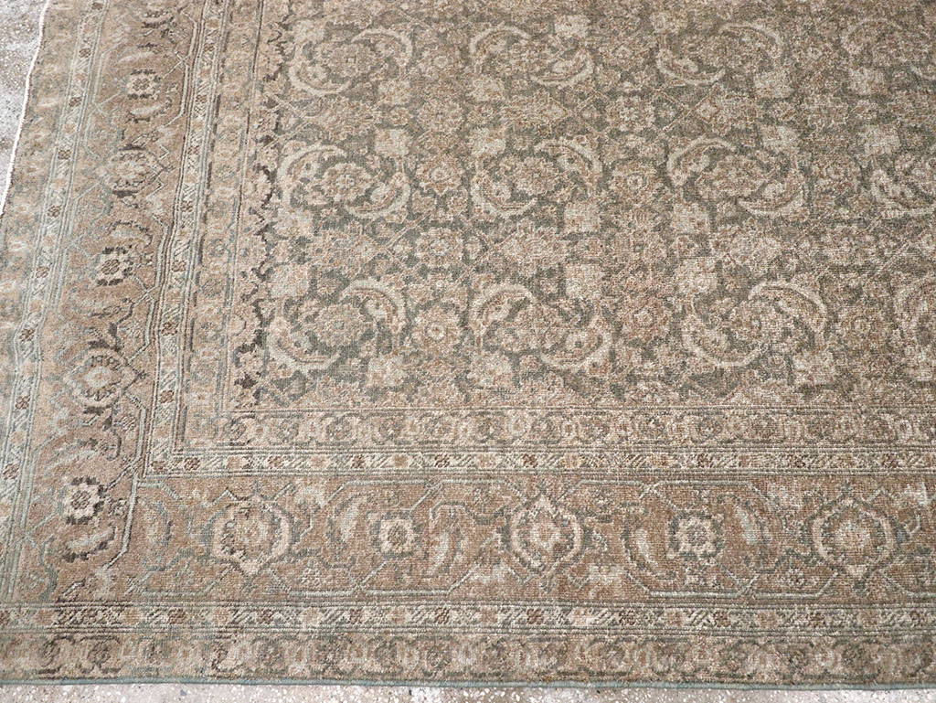 Antique Persian Tabriz Rug, No.17579 - Gss