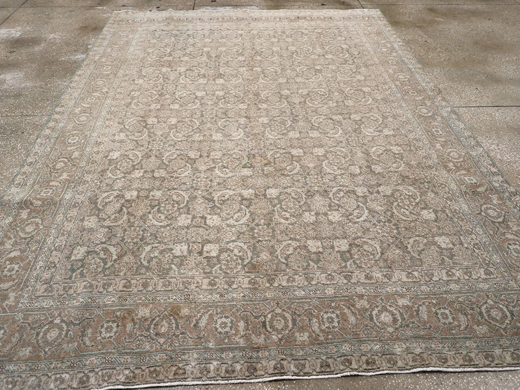 Antique Persian Tabriz Rug, No.17579 - Gss