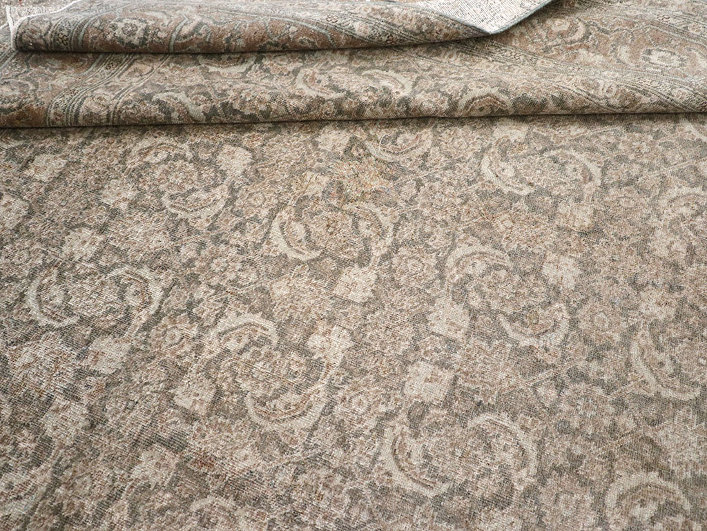 Antique Persian Tabriz Rug, No.17579 - Gss