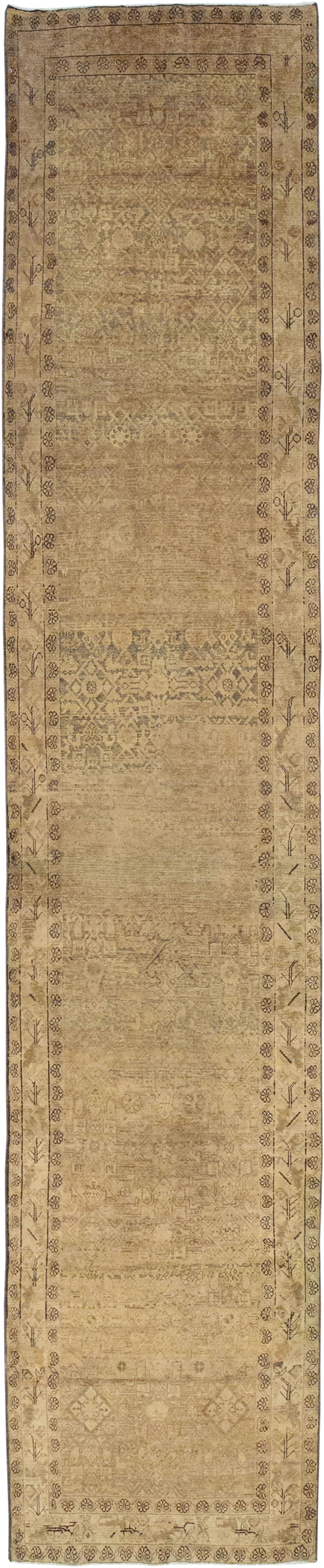 Vintage Persian Malayer Runner, No.17588 - Gss