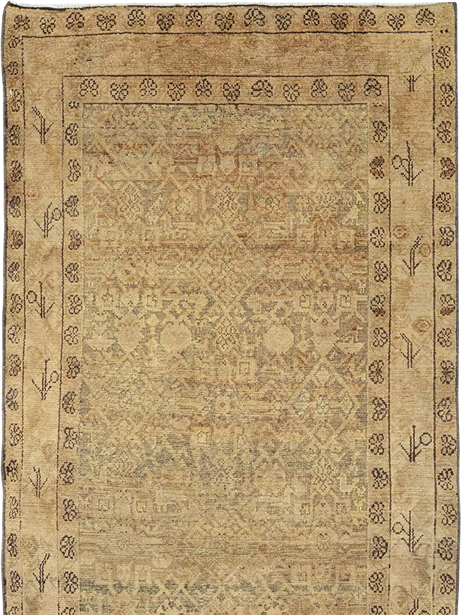 Vintage Persian Malayer Runner, No.17588 - Gss