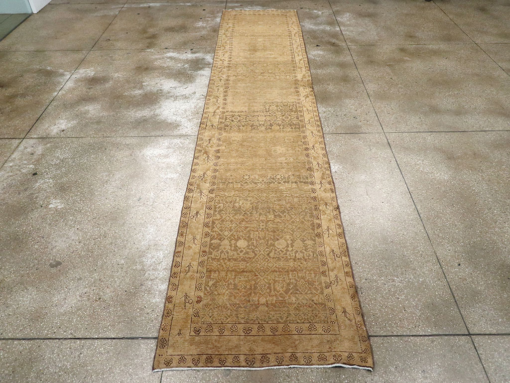 Vintage Persian Malayer Runner, No.17588 - Gss