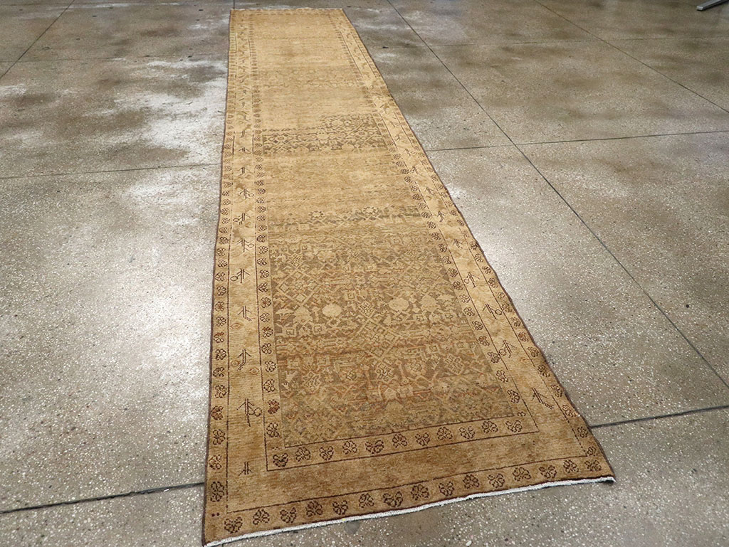 Vintage Persian Malayer Runner, No.17588 - Gss