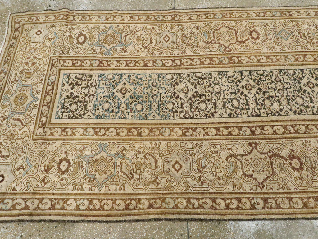 Antique Persian Malayer Runner, No.17621 - Gss