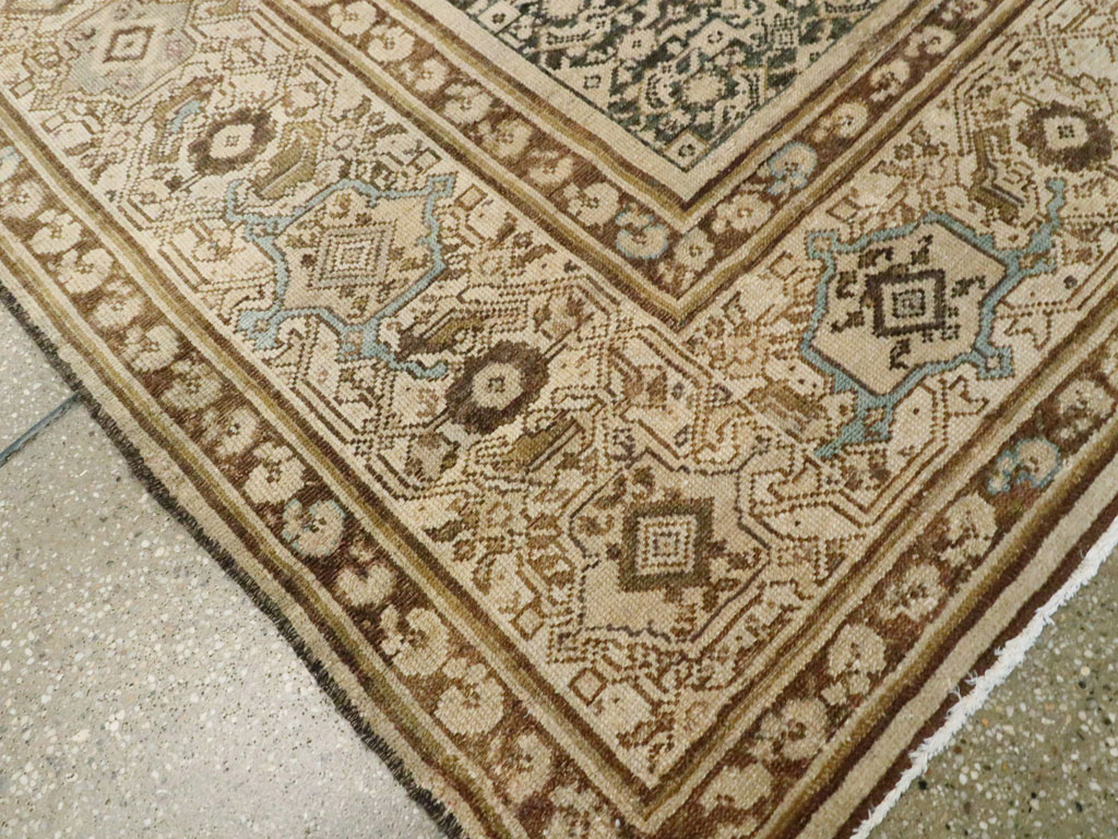 Antique Persian Malayer Runner, No.17621 - Gss