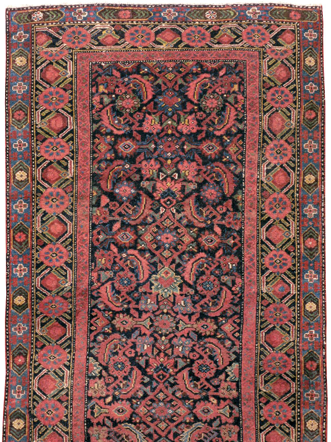 Vintage Persian Malayer Runner, No.17627 - Gss