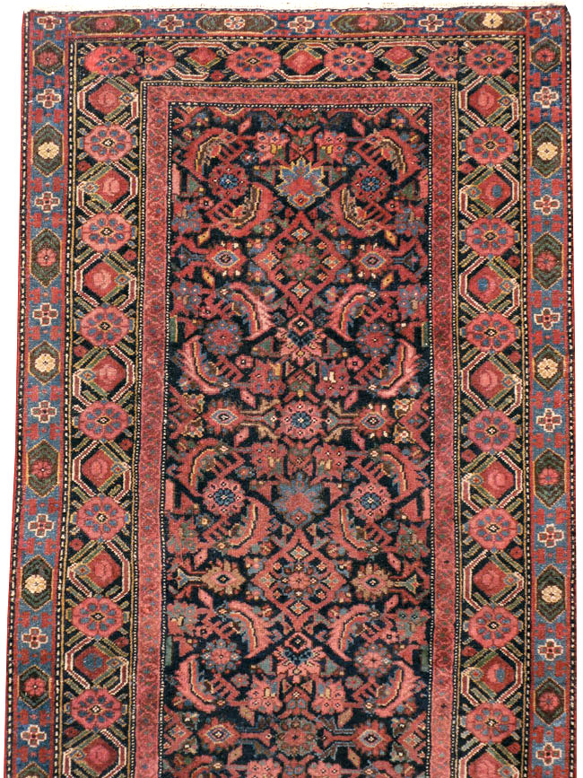 Vintage Persian Malayer Runner, No.17627 - Gss