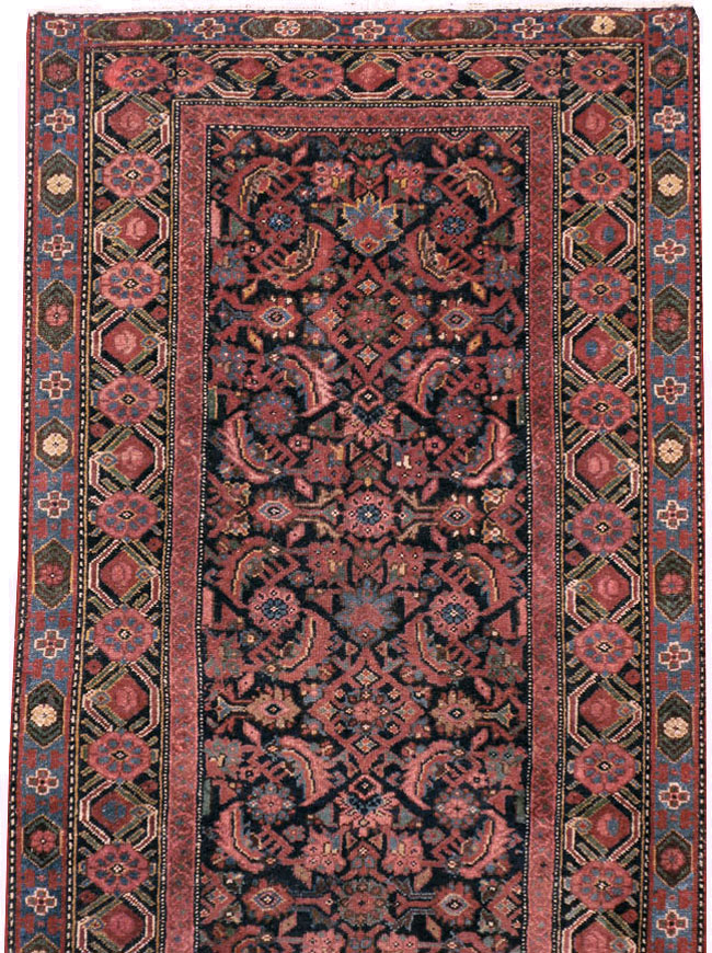 Vintage Persian Malayer Runner, No.17627 - Gss