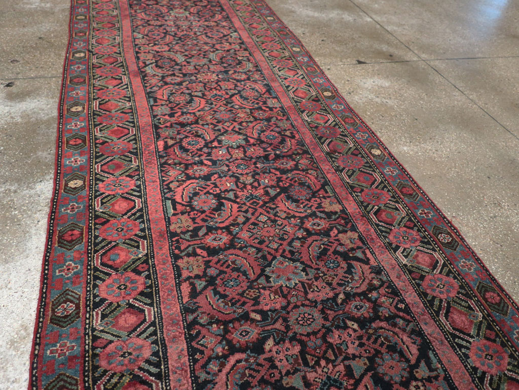 Vintage Persian Malayer Runner, No.17627 - Gss