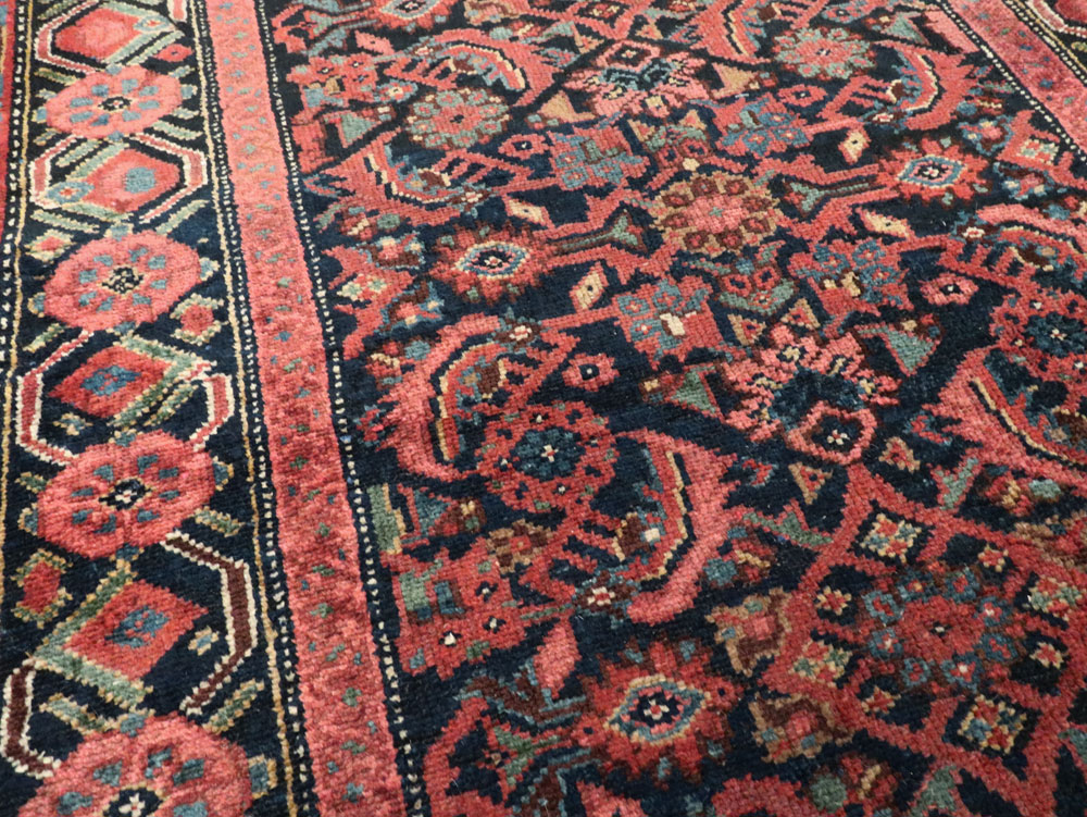 Vintage Persian Malayer Runner, No.17627 - Gss