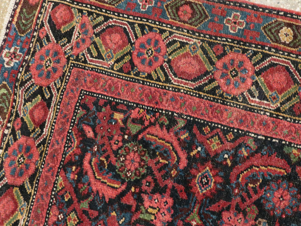 Vintage Persian Malayer Runner, No.17627 - Gss